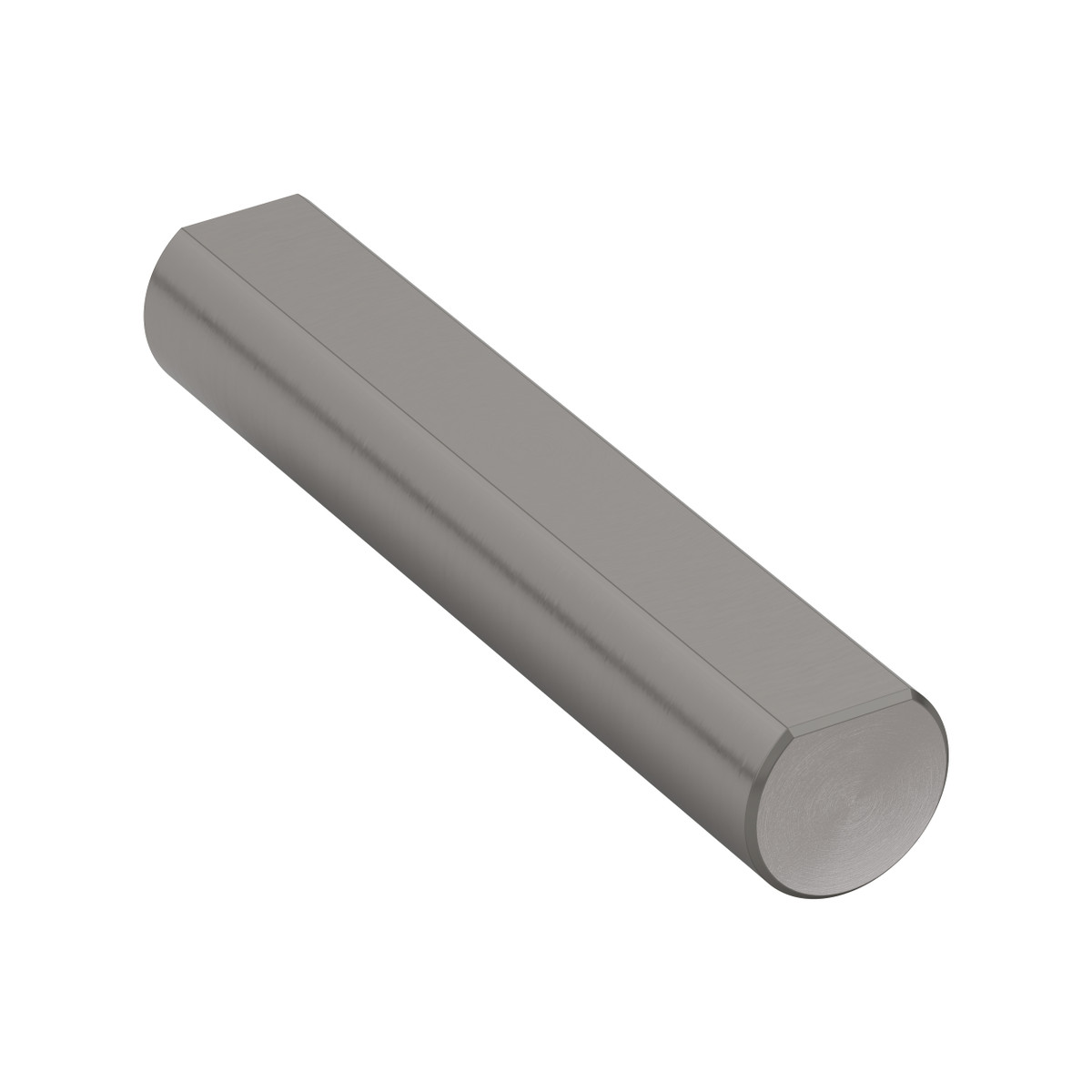 0.250" (1/4") x 1.25" (1 1/4") Stainless Steel D-Shafting