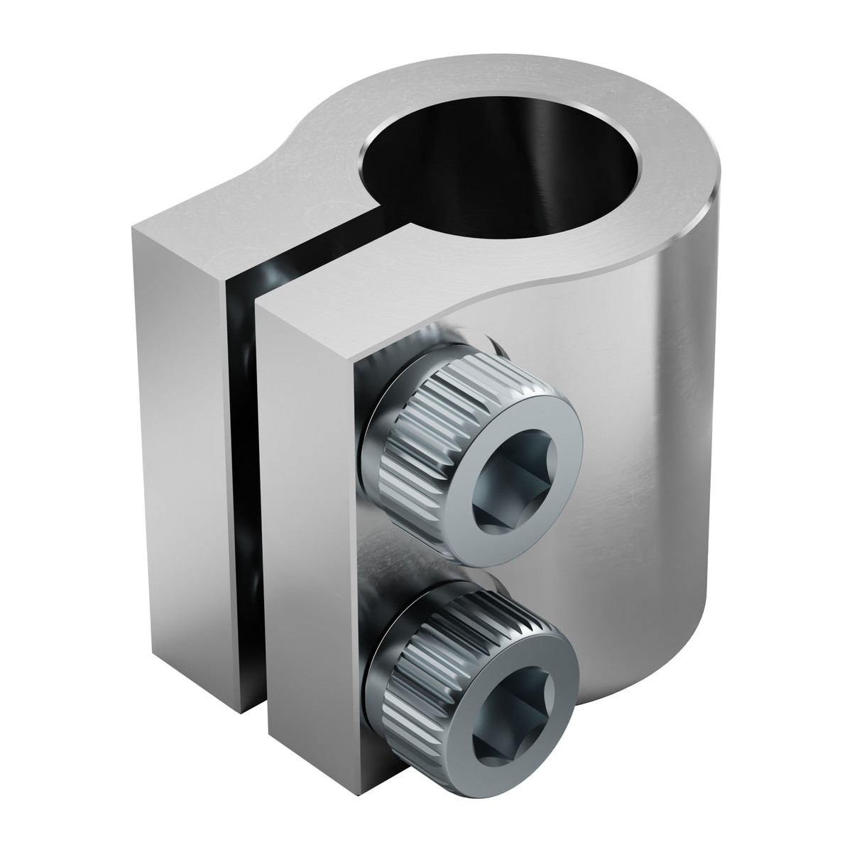 0.3125" to 0.3125" Clamping Shaft Coupler