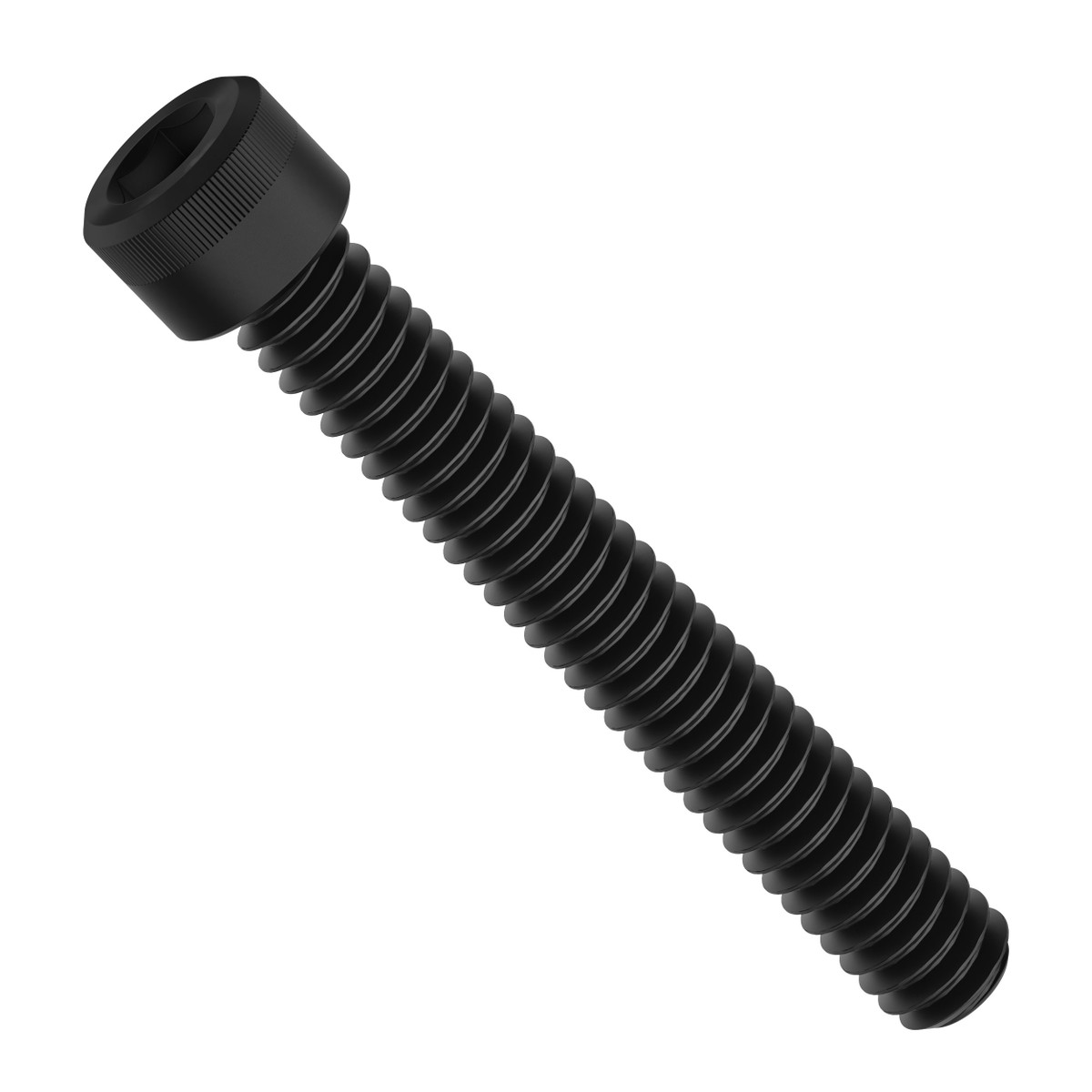 1/4"-20 Black-Oxide Socket Head Screw (1.75" Length) - 6 Pack