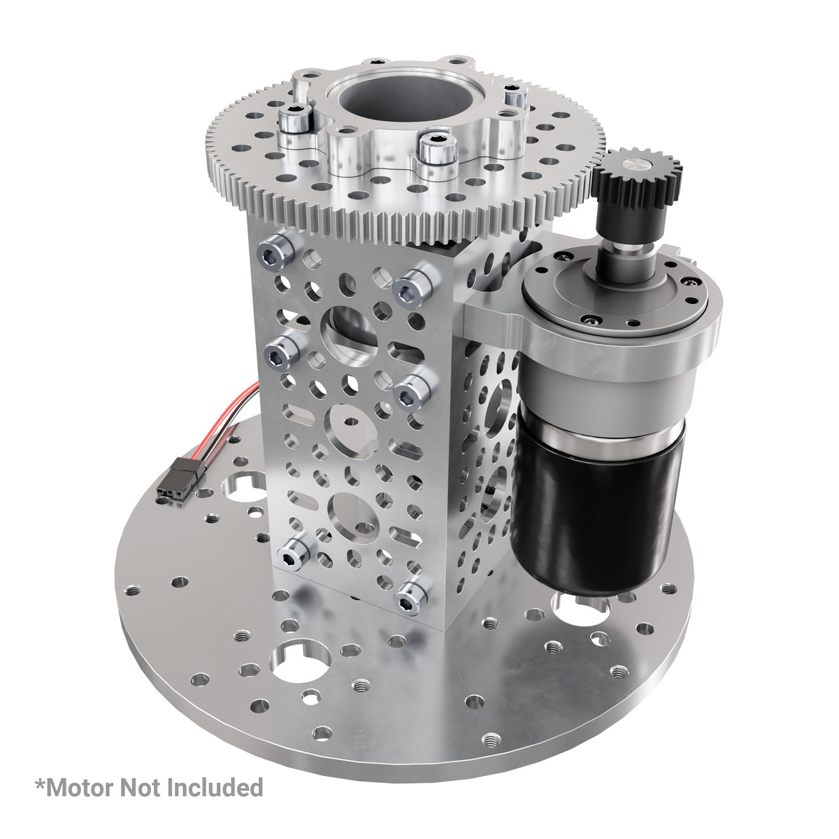 Gear Drive Pan Kit for 37mm Spur Gear Motor