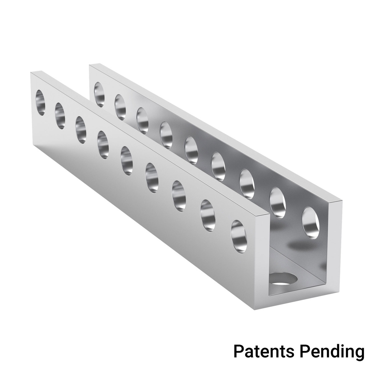1101 Series U-Beam (9 Hole, 72mm Length)