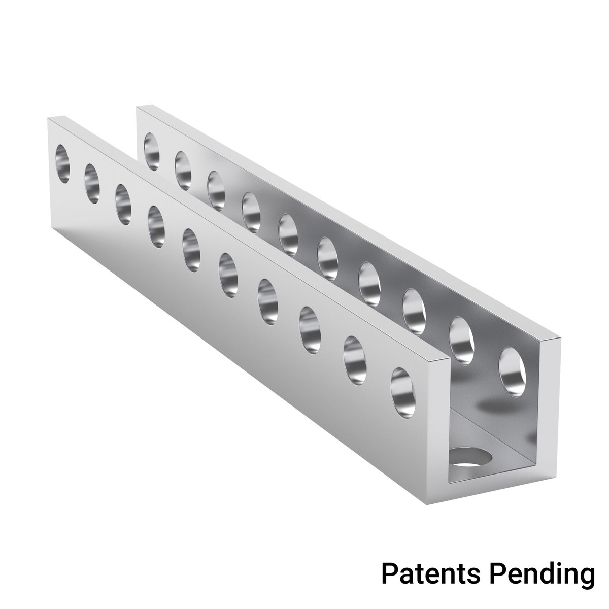 1101 Series U-Beam (10 Hole, 80mm Length)