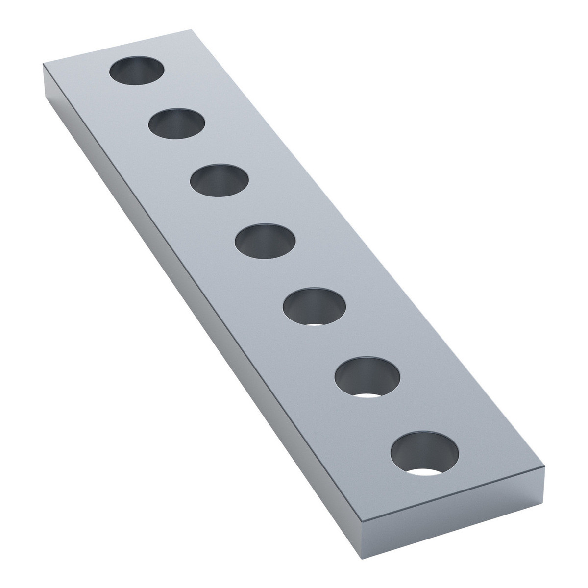 1126 Series Steel Flat Bracket (1-1) - 2 Pack
