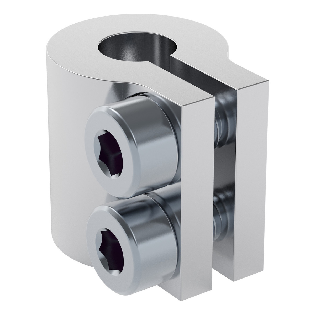 4000 Series Clamping Shaft Coupler (6mm Round Bore to 8mm Round Bore)