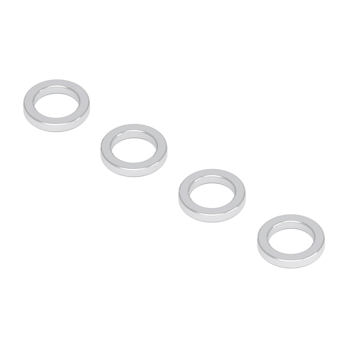 1502 Series 4mm ID Spacer (6mm OD, 1mm Length) - 4 Pack