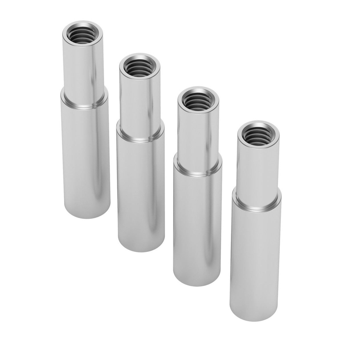 1503 Series M4 x 0.7mm Shoulder-Standoff (5-6mm OD, 10-19mm Length) - 4 Pack