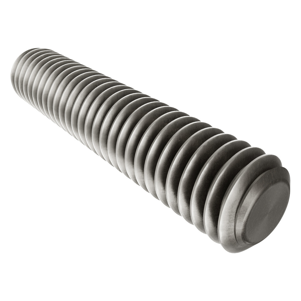 2808 Series Stainless Steel Threaded Rod (M4 x 0.7mm, 20mm Length) - 2 Pack