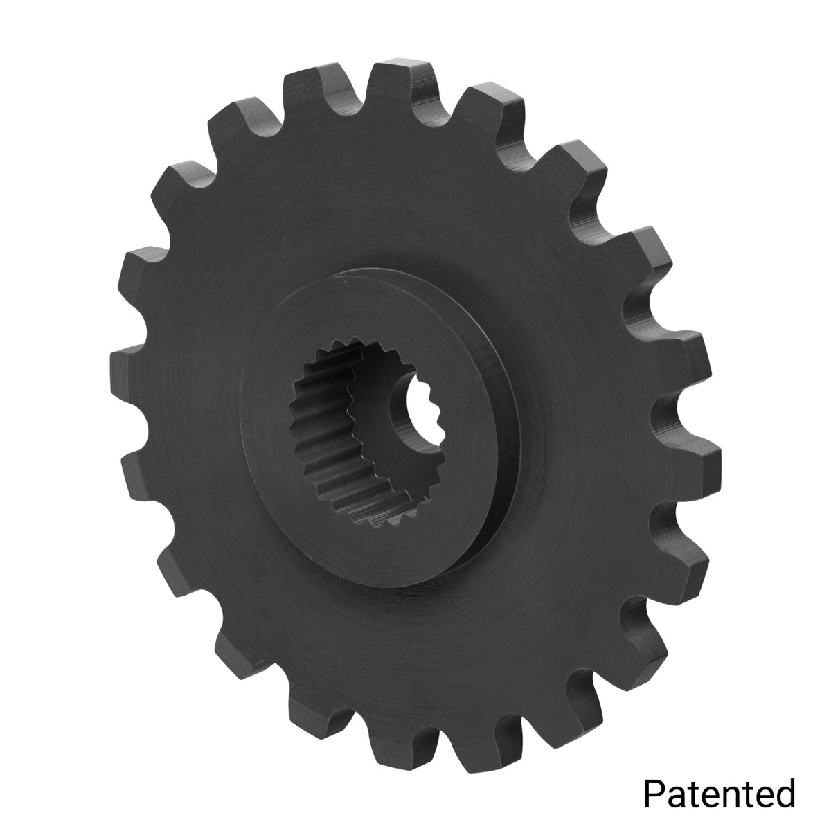 0.1227" Pitch, 20 Tooth Nylon Servo Sprocket with 24 Tooth Spline
