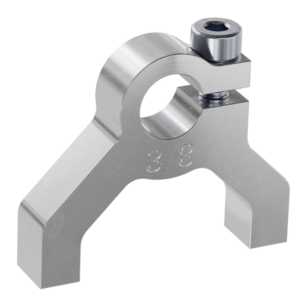 1400 Series 1-Side, 2-Post Clamping Mount (3/8" Bore)