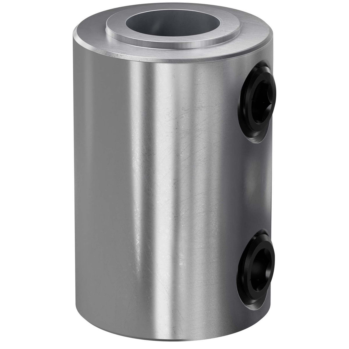 Set-Screw Shaft Coupler (1/4" Round Bore to 1/4" Round Bore)