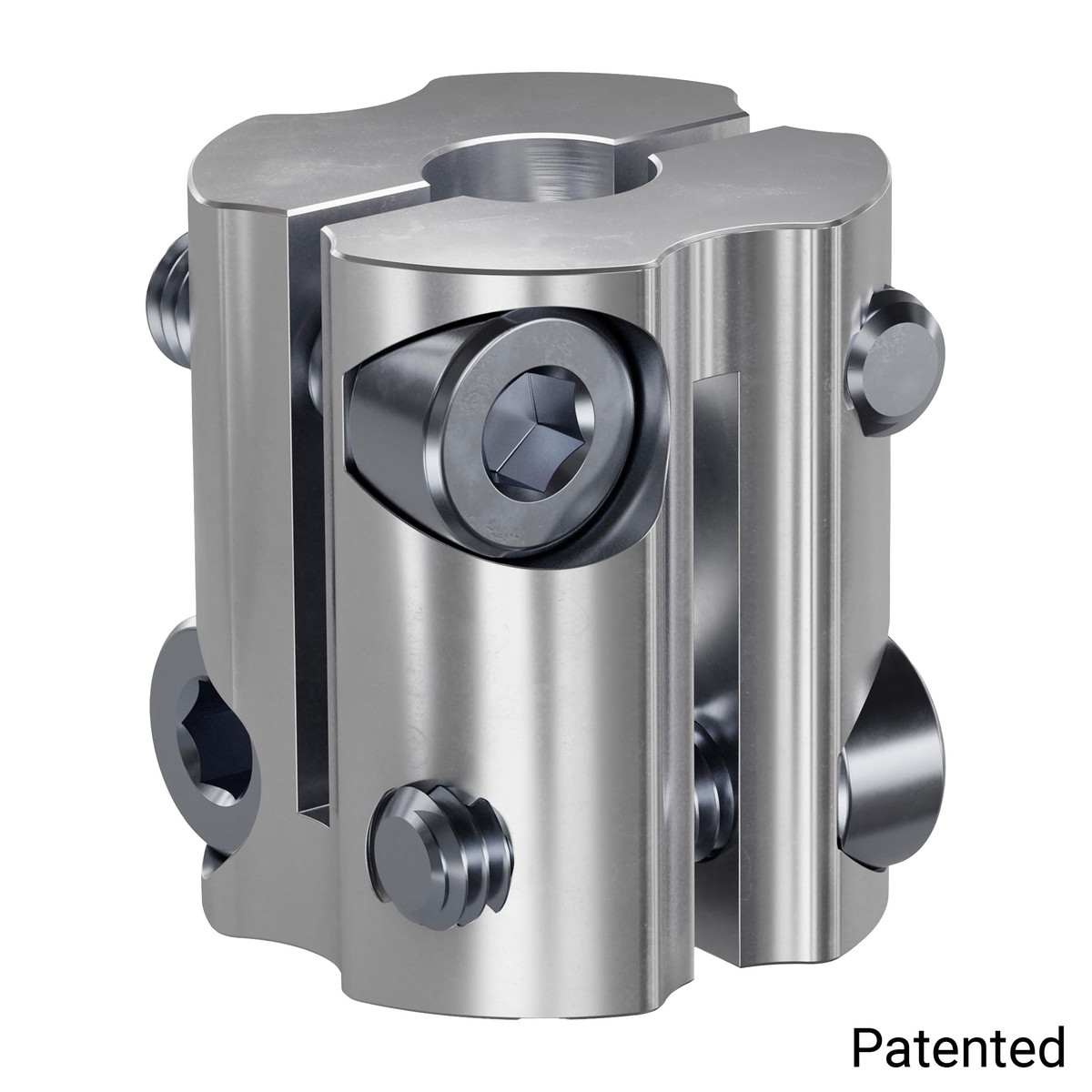 4007 Series Hyper Coupler (1/4" Round Bore to 1/4" Round Bore)