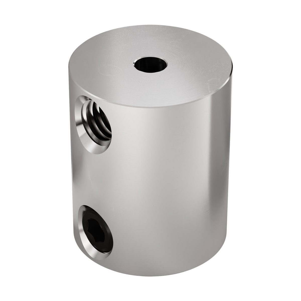 0.375" to 3mm Set-Screw Shaft Coupler