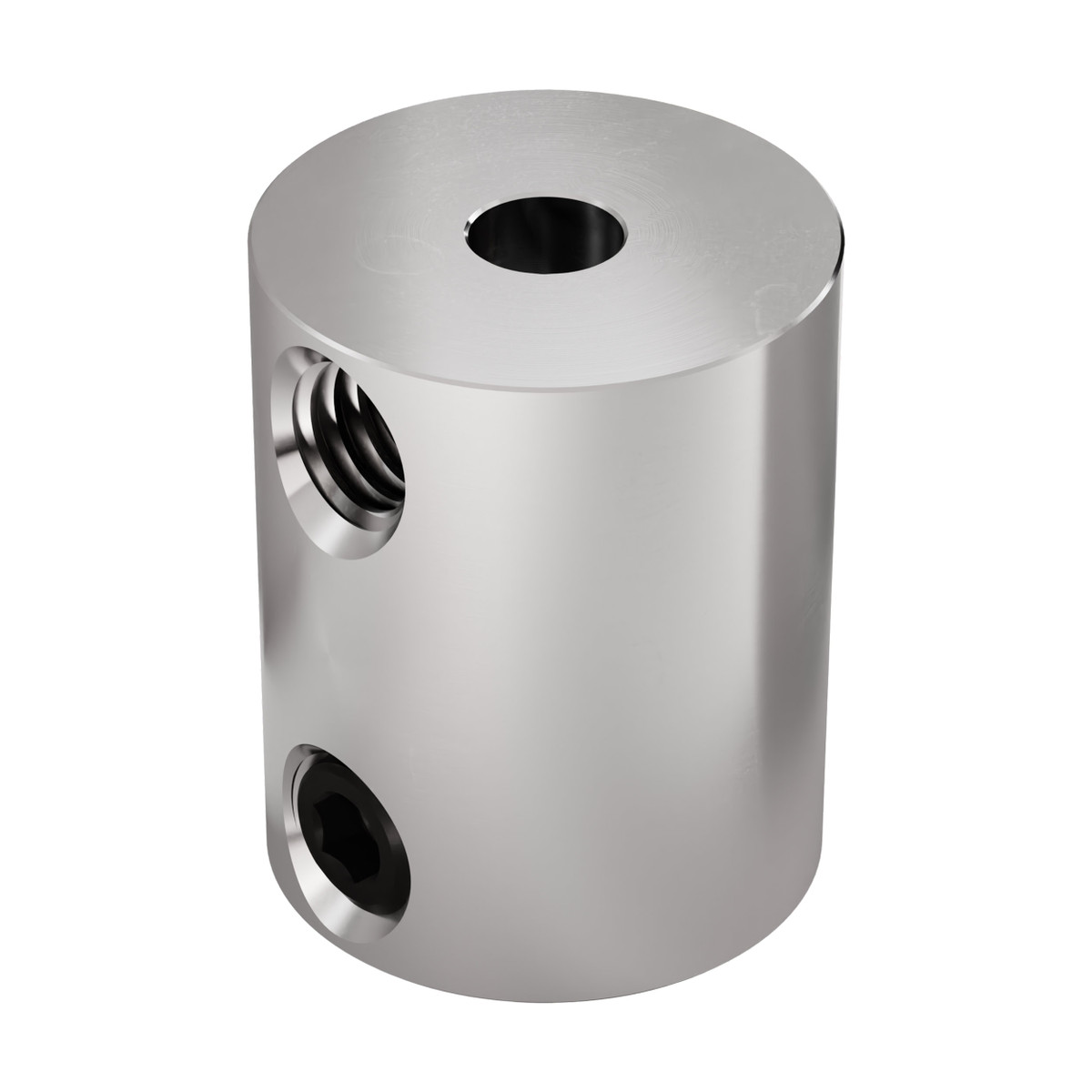 0.375" to 4mm Set-Screw Shaft Coupler
