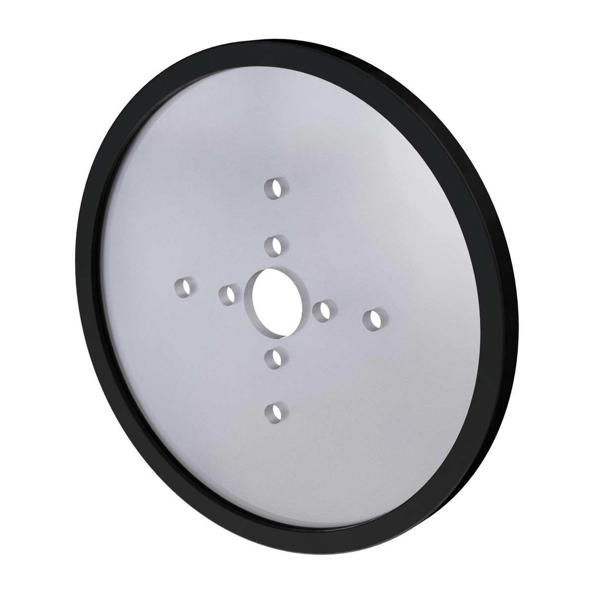 4" Acrylic Disc Wheel (Clear) - 2 Pack