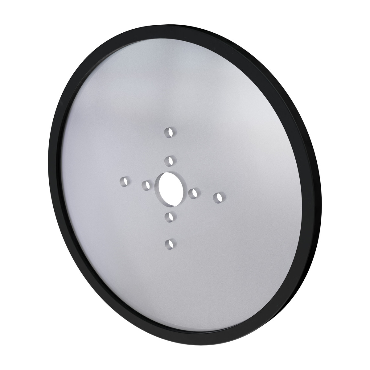 5" Acrylic Disc Wheel (Clear) - 2 Pack