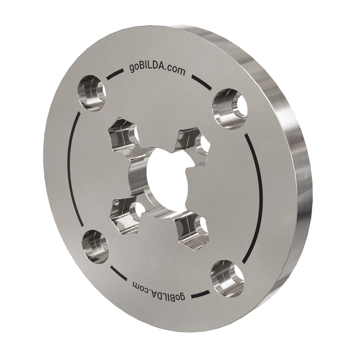 Steel Flywheel (60mm Diameter, 115g, 551 g·cm²)