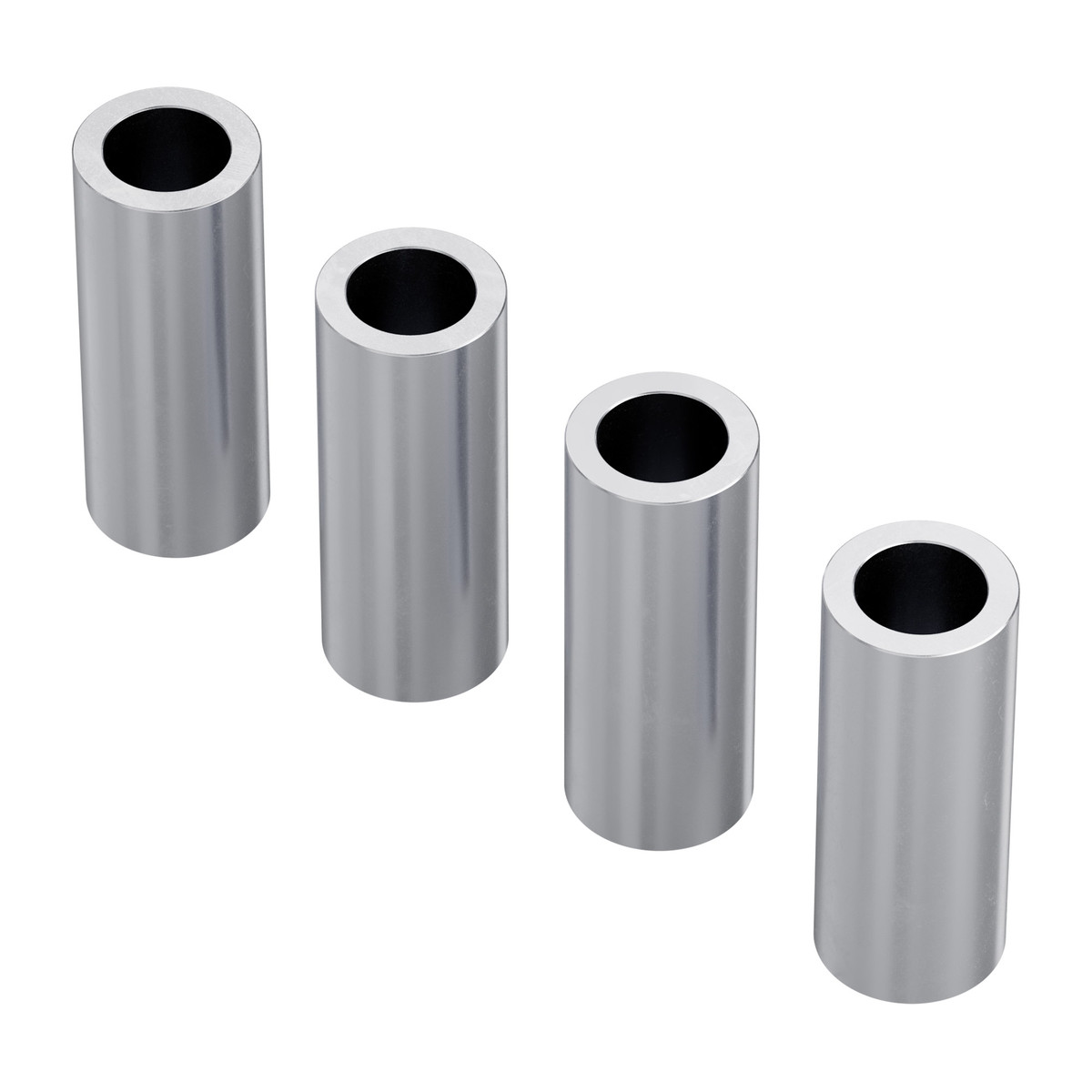 8mm ID Steel Spacer (12mm OD, 30mm Length) - 4 Pack