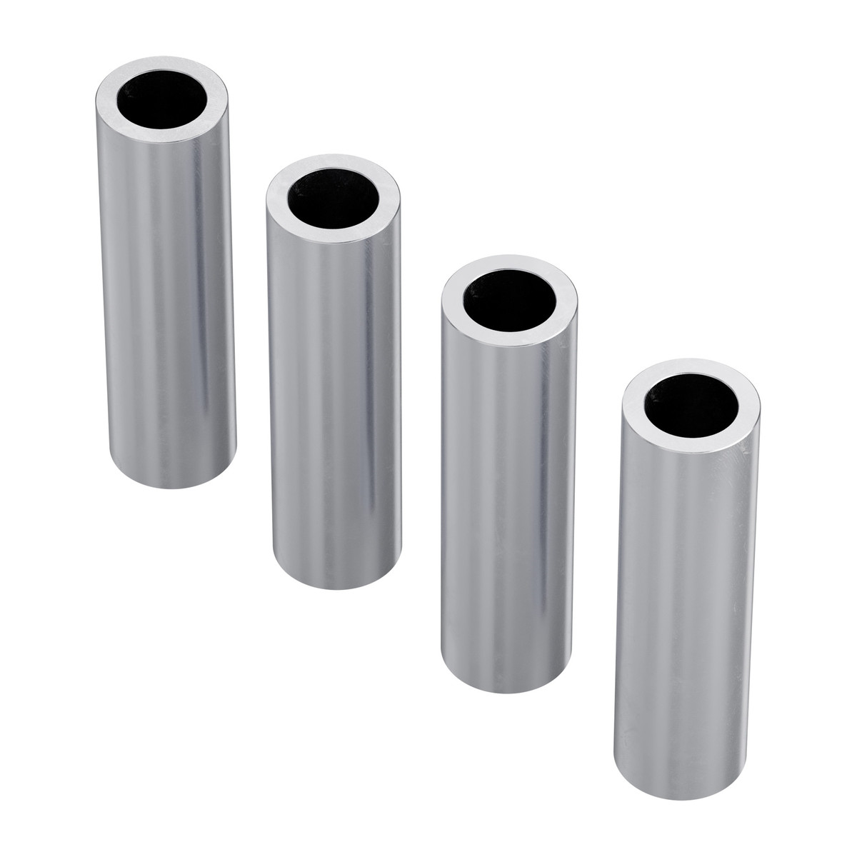 8mm ID Steel Spacer (12mm OD, 43mm Length) - 4 Pack