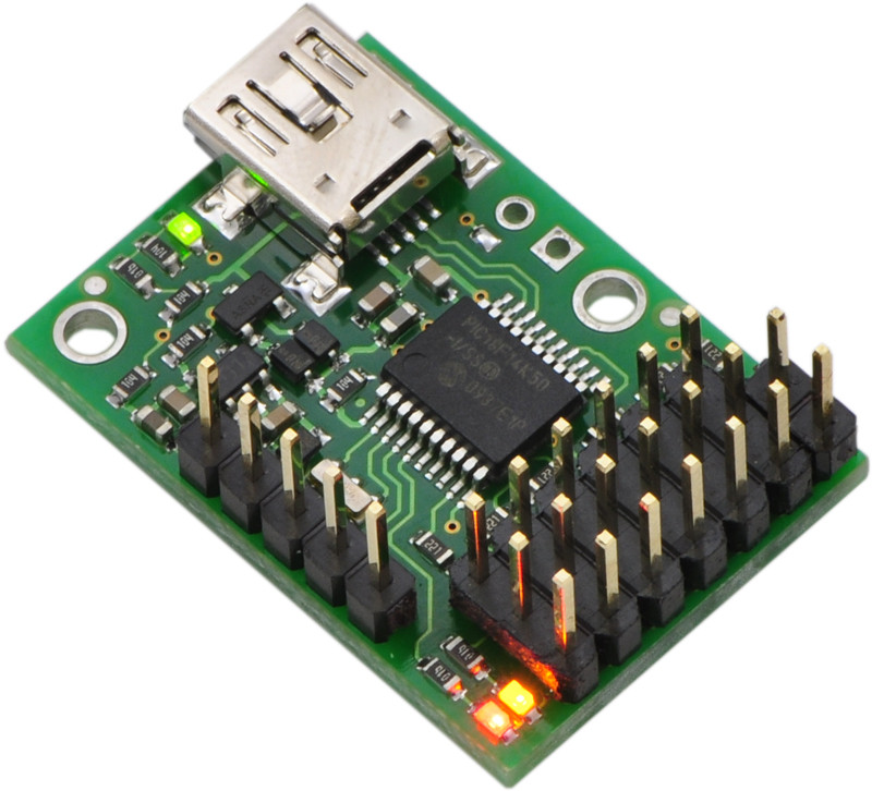 Micro Maestro 6-channel USB