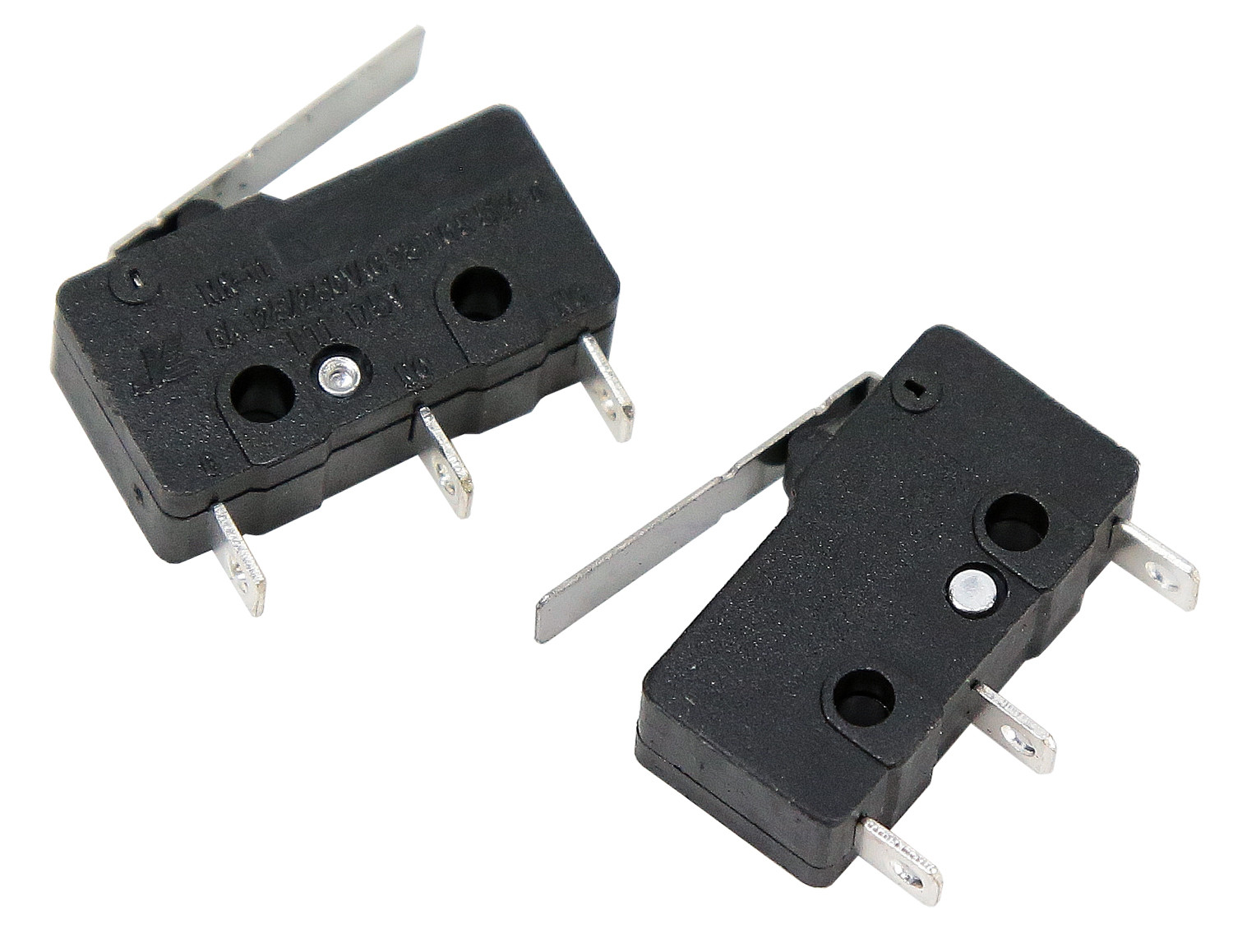 Micro Limit Switch (Straight Lever) - 2 Pack - ServoCity®