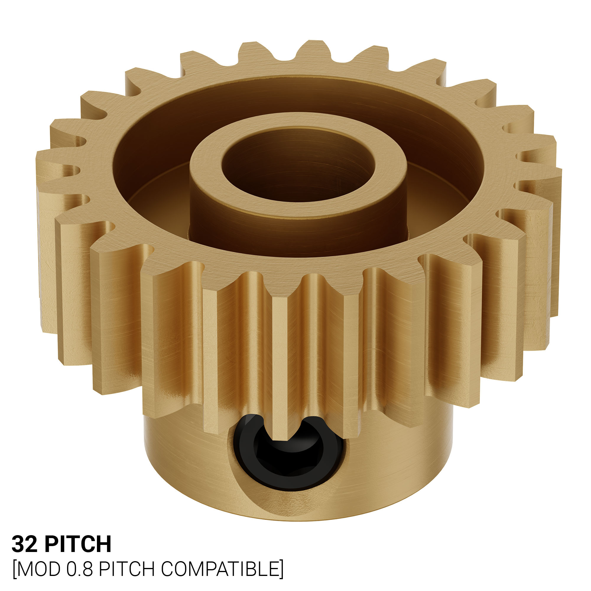 Hot Racing Steel 32P Pinion Gear (5mm Bore) (26T) [HRANSG3226