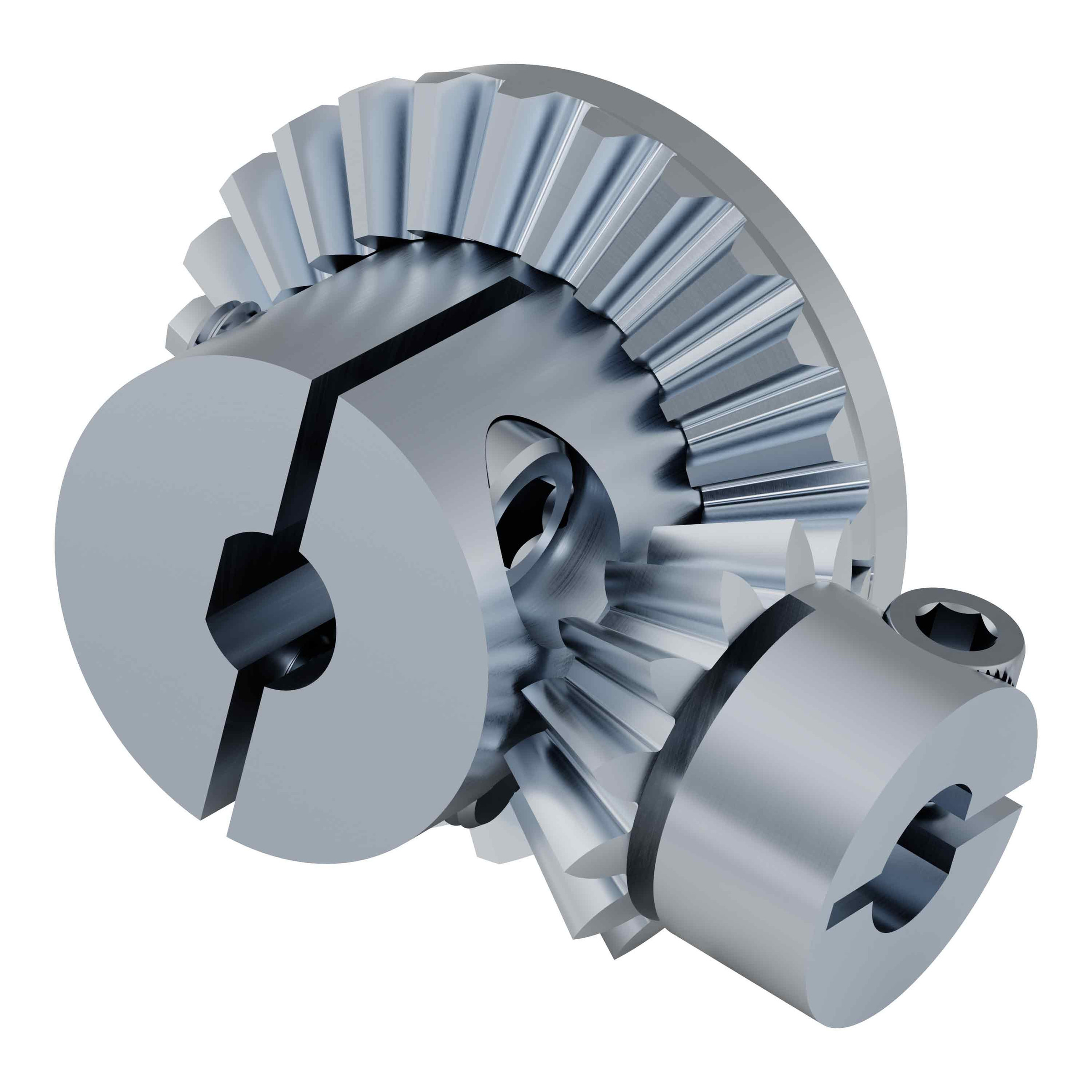 2:1 Bevel Gear Set (1/4