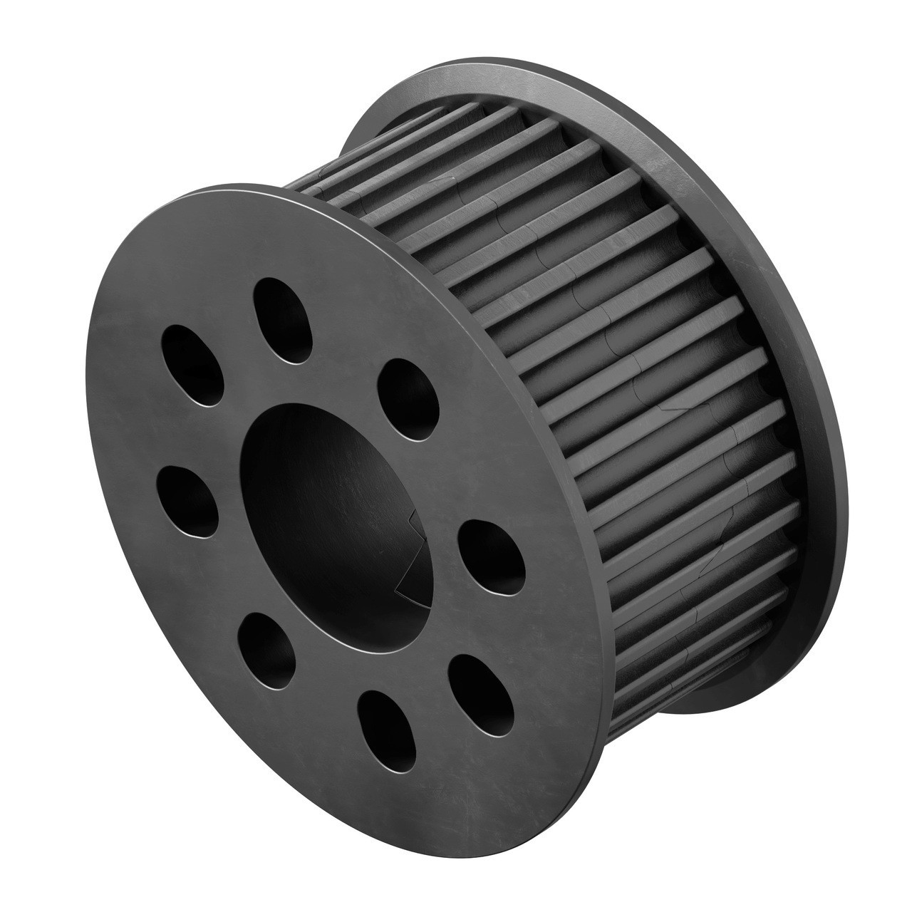 3402 Series 3mm HTD Pitch Plastic Hub Mount Timing Belt Pulley
