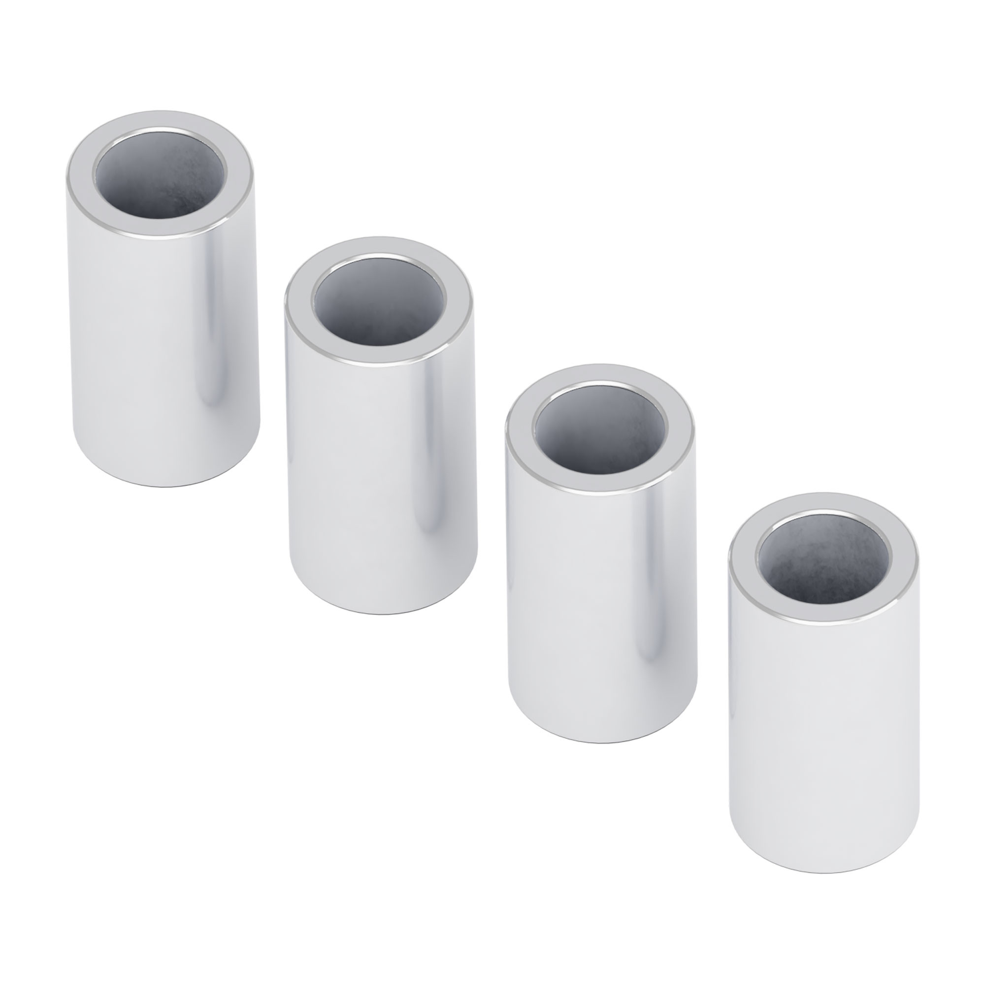 1502 Series 4mm ID Spacer (6mm OD, 11mm Length) - 4 Pack - ServoCity®