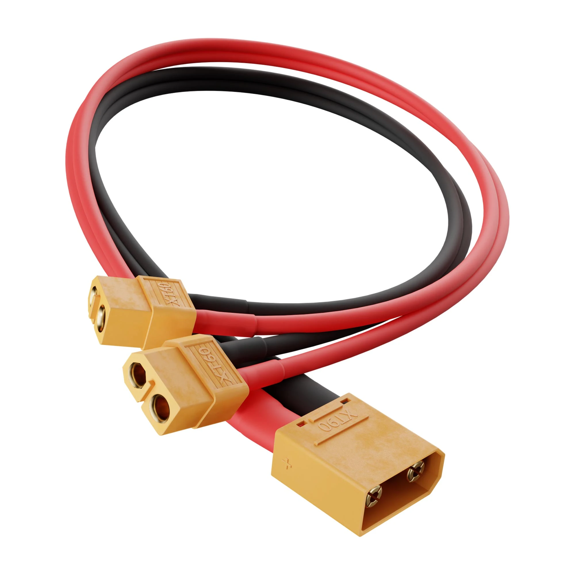 XT90 to XT60 Y-Harness (Single FH-MC XT90 to Dual MH-FC XT60
