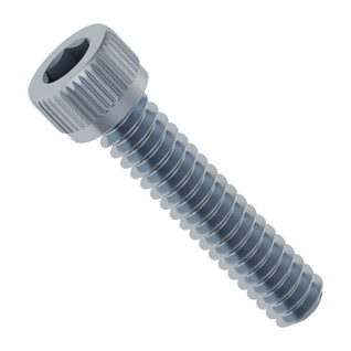 6-32 x 0.625" (5/8) Zinc-Plated Socket Head Machine Screw