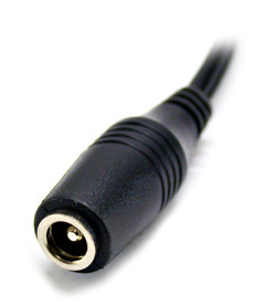 Uxcell DC-Stecker Adapter – Konverter 5,5 X 2,1 Mm Auf 5,5 X 2,5 Mm, 17 Cm Kabel, 2 Stück