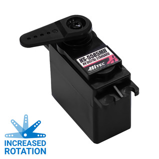 HS-5585MH Servo-Clockwise (stock)-Increased Rotation HS-5585MH Servo-Clockwise (stock)-Increased Rotation