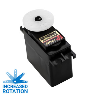 HS-5496MH Servo-Clockwise (stock)-Increased Rotation HS-5496MH Servo-Clockwise (stock)-Increased Rotation