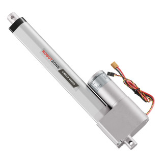 Heavy-Duty Linear Servo (Position Control, 12-24V, 33lb Thrust, 1.7"/sec, 8" Stroke) Heavy-Duty Linear Servo (Position Control, 12-24V, 33lb Thrust, 1.7"/sec, 8" Stroke)