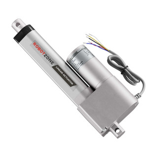 12V Heavy-Duty Linear Actuator (112lb Thrust, 0.6"/sec, 4" Stroke) 12V Heavy-Duty Linear Actuator (112lb Thrust, 0.6"/sec, 4" Stroke)
