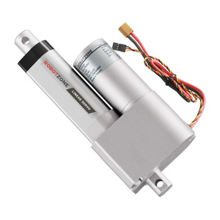 Heavy-Duty Linear Servo (Position Control, 12-24V, 112lb Thrust, 0.6"/sec, 2" Stroke) Heavy-Duty Linear Servo (Position Control, 12-24V, 112lb Thrust, 0.6"/sec, 2" Stroke)
