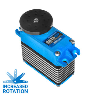 D845WP Servo-Clockwise (stock)-Increased Rotation D845WP Servo-Clockwise (stock)-Increased Rotation