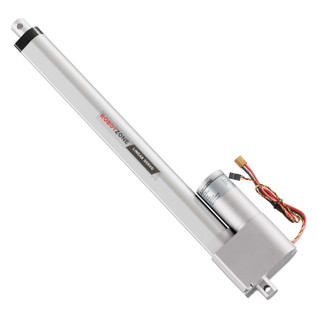 Heavy-Duty Linear Servo (Position Control, 12-24V, 112lb Thrust, 0.6"/sec, 12" Stroke) Heavy-Duty Linear Servo (Position Control, 12-24V, 112lb Thrust, 0.6"/sec, 12" Stroke)