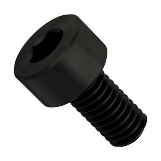 M2.6 x 0.45mm Black-Oxide Socket Head Screw (6mm Length) - 6 Pack