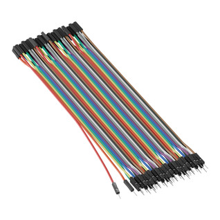 3802-1920-0020 - Male to Female Jumper Wire (Multicolor, 20cm Length) 3802-1920-0020 - Male to Female Jumper Wire (Multicolor, 20cm Length)