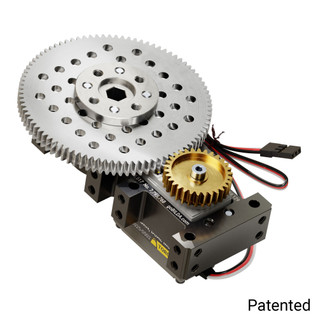 3206 Series Servo Gearbox (5:1 Ratio, Hitec HS-788HB Servo