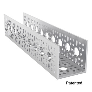 1120-0009-0240 - 1120 Series U-Channel (9 Hole, 240mm Length) 1120-0009-0240 - 1120 Series U-Channel (9 Hole, 240mm Length)