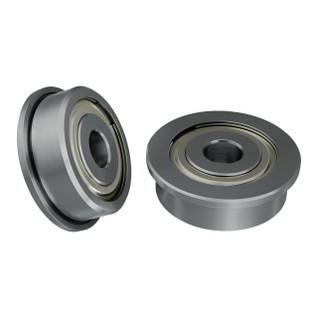 1601-0014-0004 - 1601 Series Flanged Ball Bearing (4mm ID x 14mm OD, 5mm Thickness) - 2 Pack 1601-0014-0004 - 1601 Series Flanged Ball Bearing (4mm ID x 14mm OD, 5mm Thickness) - 2 Pack