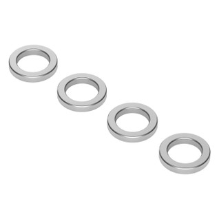 1502-0006-0010 - 1502 Series 4mm ID Spacer (6mm OD, 1mm Length) - 4 Pack