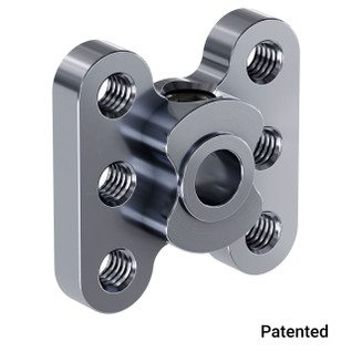 74 Tooth Hub-Mount Gear (MOD 0.8, 4mm Thick Acetal) - ServoCity®