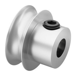 Set-Screw Round Belt Pulleys