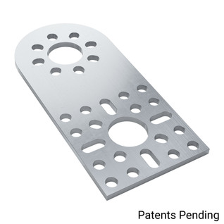1108-0001-0002 - 1108 Series Flat Pattern Bracket (1-2) 1108-0001-0002 - 1108 Series Flat Pattern Bracket (1-2)