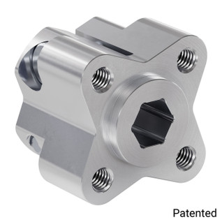 25 Pitch Acetal Hub-Mount Sprocket (14mm Bore, 72 Tooth) - ServoCity®