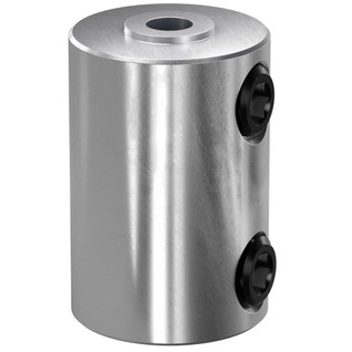 Set-Screw Shaft Coupler (1/8" Round Bore to 1/4" Round Bore)