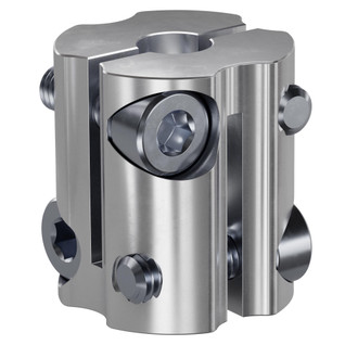 6mm Round to 6mm Round Bore Couplers